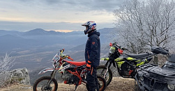 Катание на мотоциклах